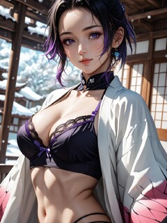 Hentai Art Shinobu #hentai