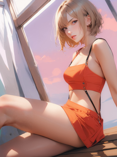 High Quality Sweet AI girl #1