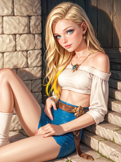 High Quality Sweet AI girl #4