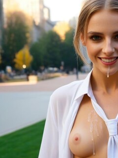 A Walk In The Park (x223) #public,park,nude