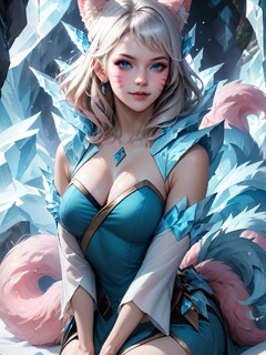 Ahri - Christmas Wonderland #hentai,anime,comic