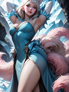 Ahri - Christmas Wonderland #hentai,anime,comic