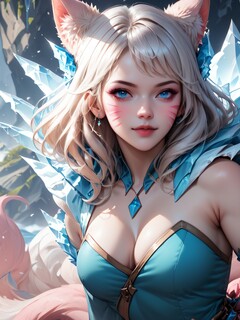 Ahri - Christmas Wonderland #hentai,anime,comic