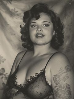 1950s Tattoo Pinup