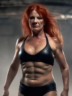 AI GRANNY 362 wrestler
