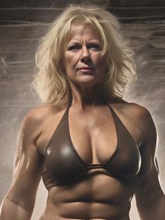 AI GRANNY 362 wrestler