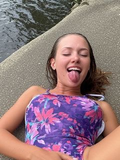 Drunk Women at the Lake
