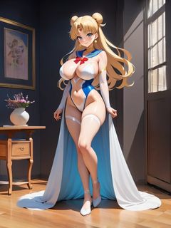 Sailor Moon Cartoon Nude # 1