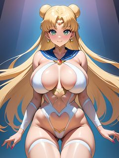 Sailor Moon Cartoon Nude # 1
