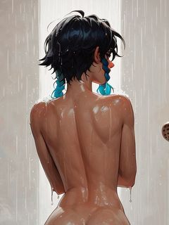 Venti Femboy Hentai AI Artwork [AtticArt] #3