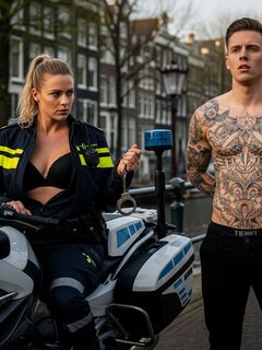 Dutch Female Motorcycle Cops