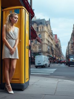 Young Women in a City with No Public Toilets