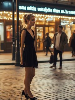 Young Women in a City with No Public Toilets