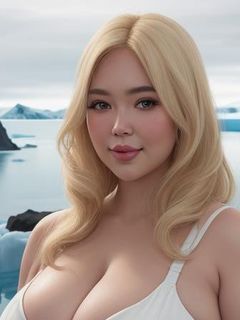 22 Curvy Women, Big Boobs and Big Butt, AI Generated