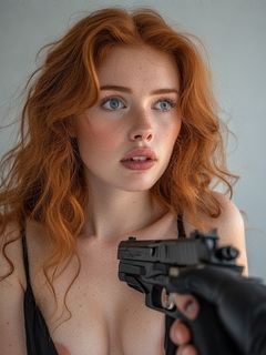 redhead gets used and abducted from her own house. part 1