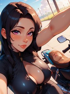 Rendered Human Motorcycle Seat Images (Free for caption use)