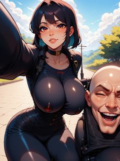 Rendered Human Motorcycle Seat Images (Free for caption use)