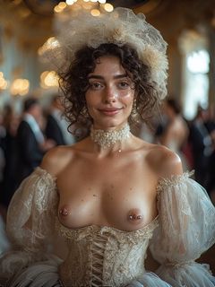 Fancy Ball with Pierced Nipples 02