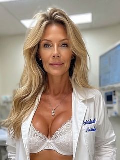 AI Blond doctor
