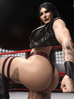 AI?ANIME - RHEA RIPLEY WWE