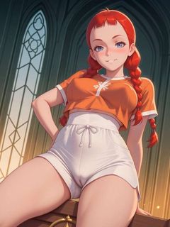 anime sexy  Anne Shirley redhead hentai