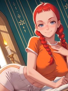 anime sexy  Anne Shirley redhead hentai