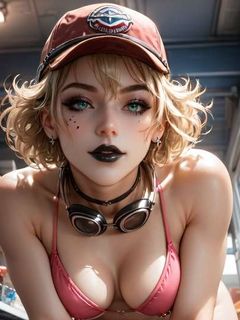 final fantasy 15 cindy topless and fucked