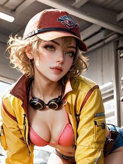 final fantasy 15 cindy topless and fucked