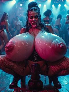 Fuck the night away on the dancefloor