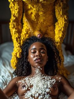 Lego NSFW - African ladies love Lego cock 1