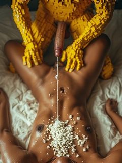 Lego NSFW - African ladies love Lego cock 1