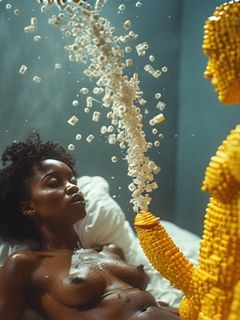 Lego NSFW - African ladies love Lego cock 1