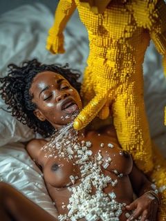 Lego NSFW - African ladies love Lego cock 1