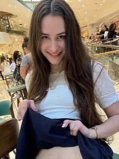 Naughty Trans Girls Flashing Their Cute Cocks In The Malls
