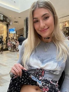 Naughty Trans Girls Flashing Their Cute Cocks In The Malls