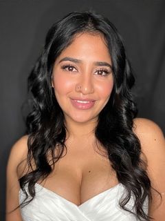 Pregnant Latinas in Wedding Dresses
