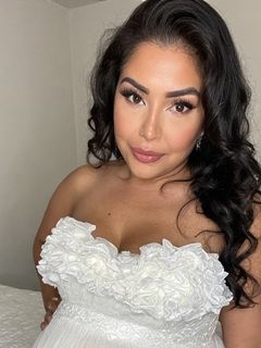 Pregnant Latinas in Wedding Dresses