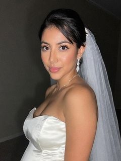 Pregnant Latinas in Wedding Dresses
