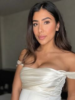 Pregnant Latinas in Wedding Dresses