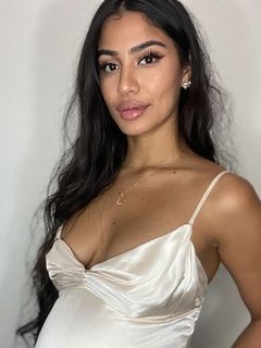 Pregnant Latinas in Wedding Dresses