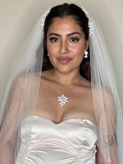 Pregnant Latinas in Wedding Dresses