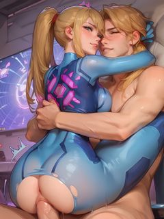 Samus Aran Metroid AI - Hentai - Remaster Edits