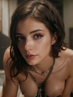 Chrissy Costanza AI Fakes - Close Up BDSM Tied up