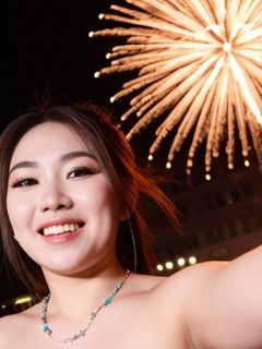 Fireworks   Breasts = Double Happy