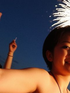 Fireworks   Breasts = Double Happy